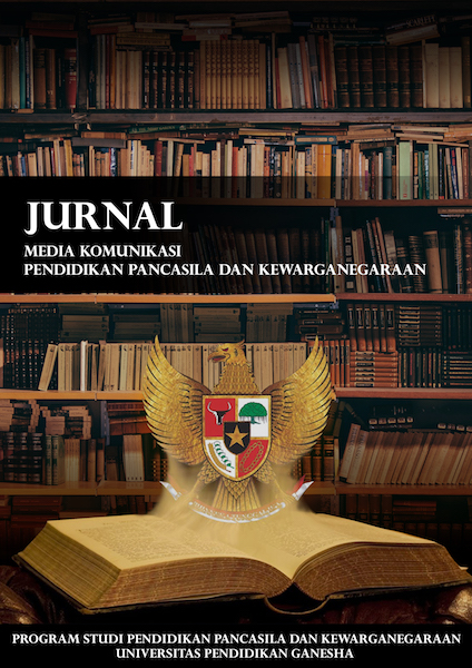 					View Vol. 8 No. 1 (2026): April, Jurnal Media Komunikasi Pendidikan Pancasila dan Kewarganegaraan
				