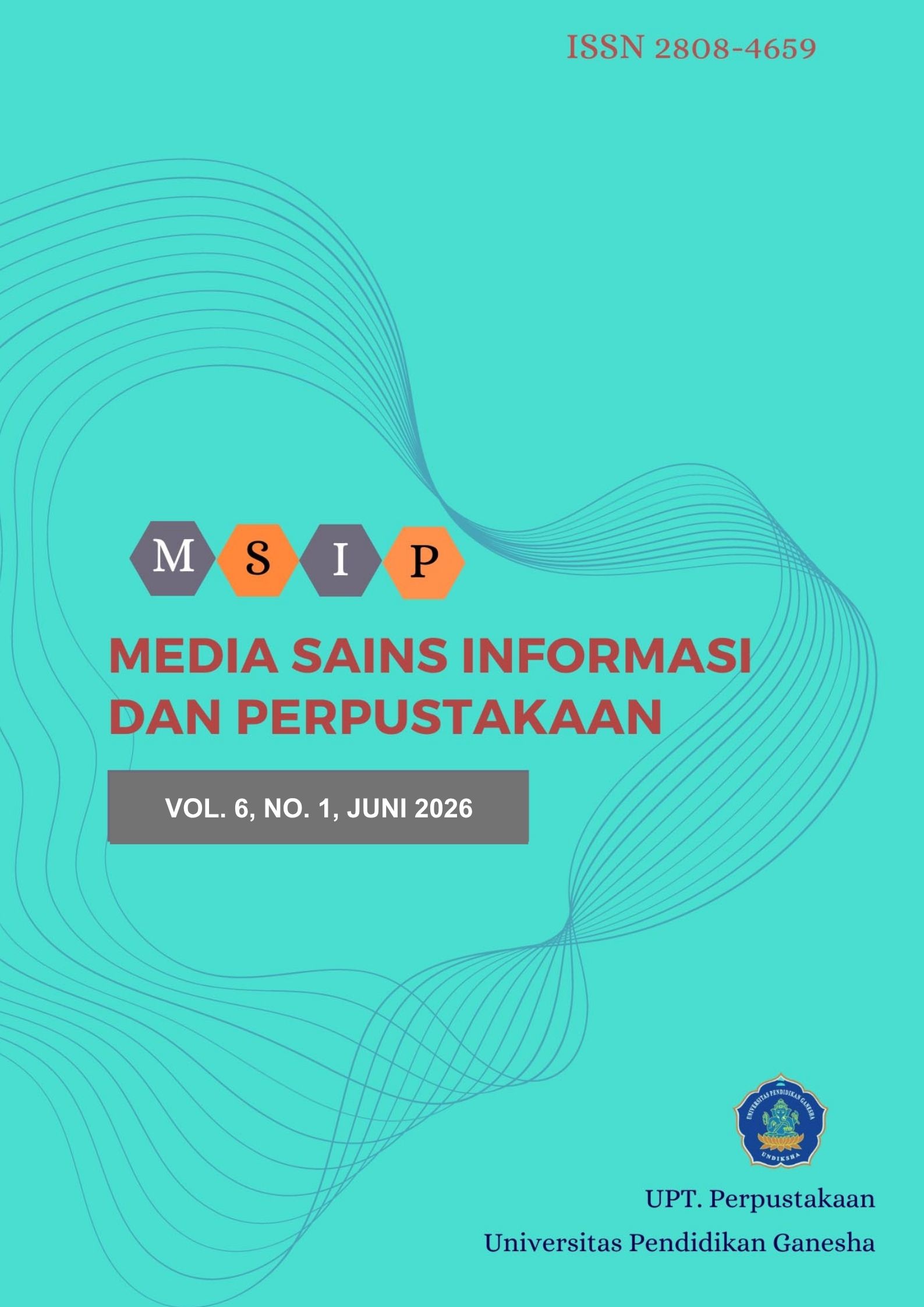 					View Vol. 6 No. 1 (2026): Media Sains Informasi dan Perpustakaan
				